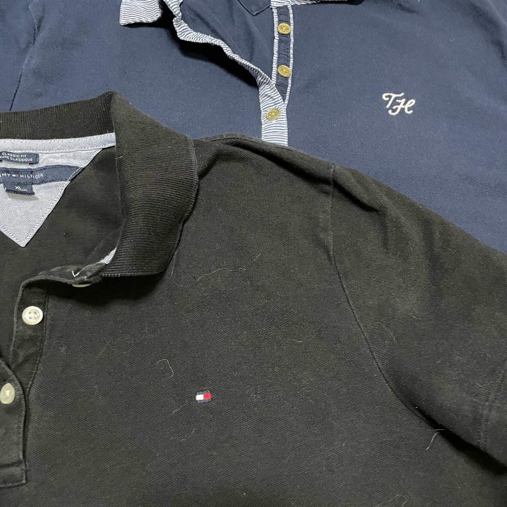 Bundle Of 3 Tommy Hilfiger Solid Polos - image 4